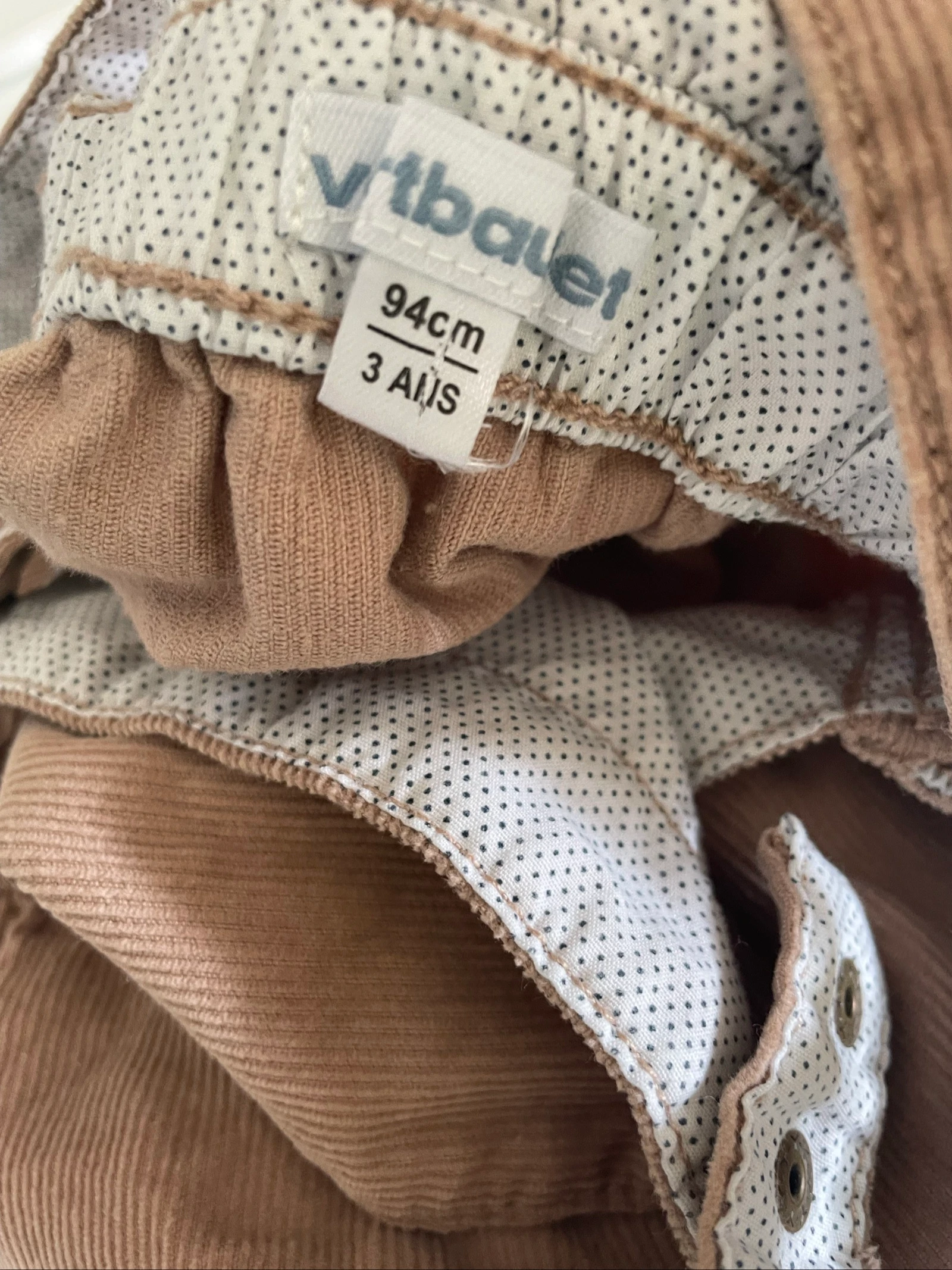 Vestido de terciopelo 3 años – photo 3